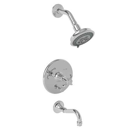 Newport Brass Balanced Pressure Tub & Shower Trim Set in Polished Chrome 3-1682BP/26